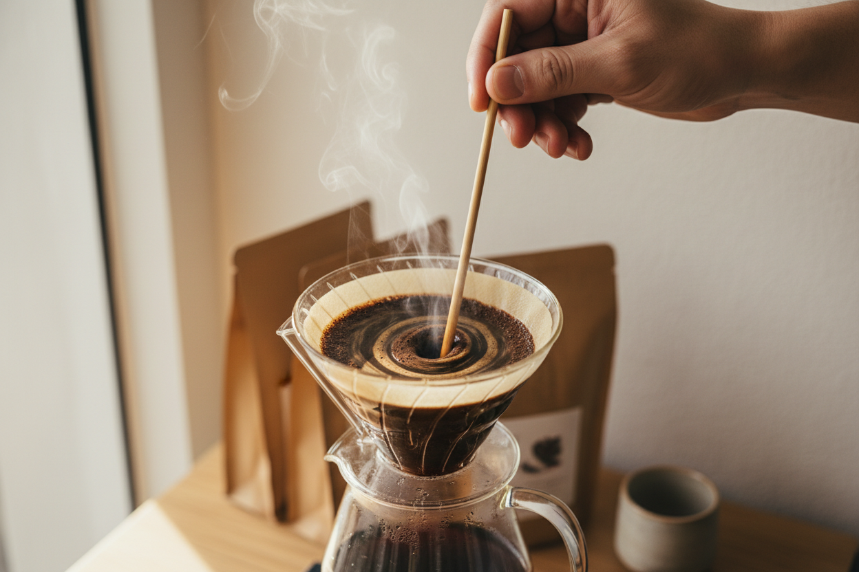 Kahvede “Agitation” (Karıştırma) Nedir? Demlemede Küçük Bir Dokunuşun Tadını Nasıl Dramatik Şekilde Değiştirdiğini Keşfedin