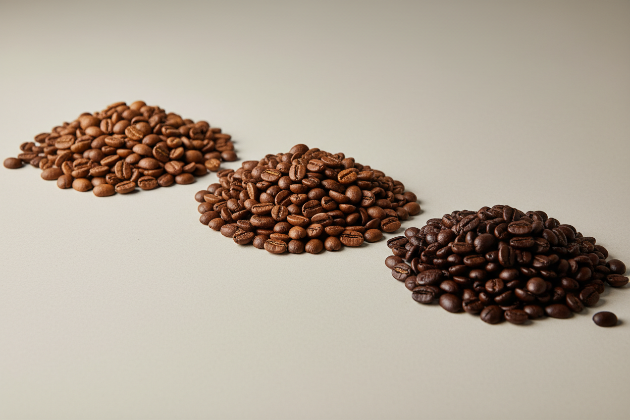 Kahvede Kavrum Seviyeleri: Light, Medium ve Dark Roast Arasındaki Gerçek Farklar