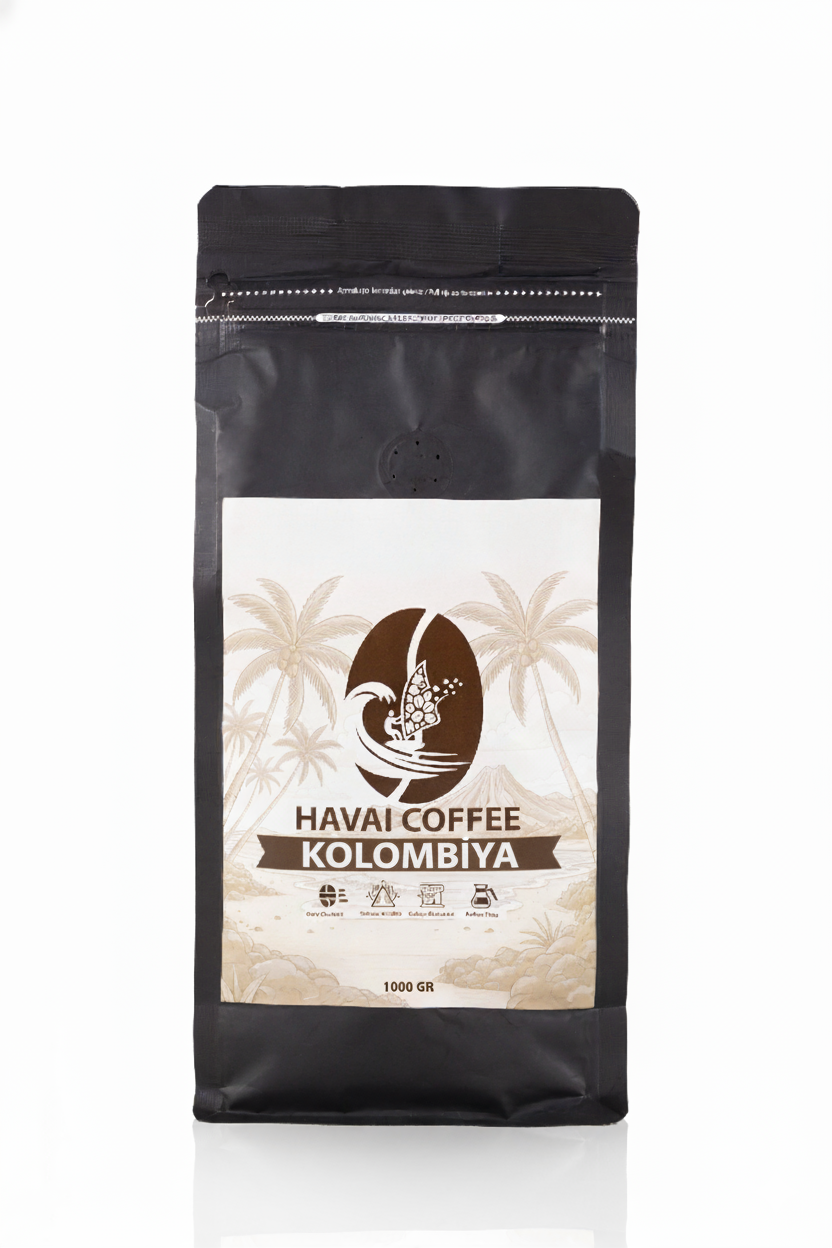 Kolombiya Çekirdek Kahve %100 Arabica - Orta Kavurum