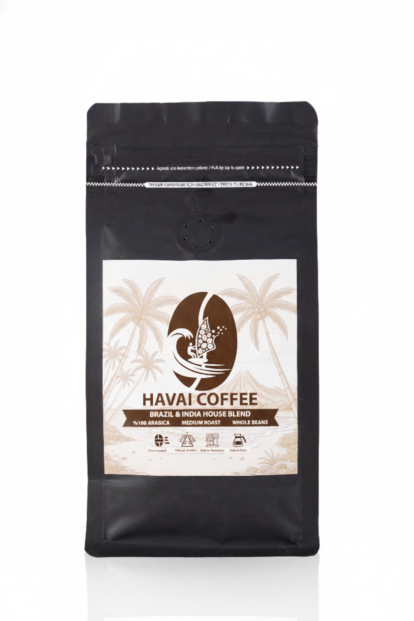 House Blend Çekirdek Kahve %100 Arabica - Orta Kavurum